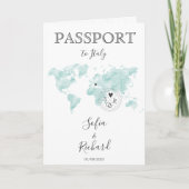 Wereldkaart voor weddenschappen met gouden bestemm (Voorkant)