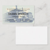 Wereldkaart | Vrachtwagen Logistiek Verzending Visitekaartje (Voorkant / Achterkant)