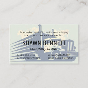 Wereldkaart   Vrachtwagen Logistiek Verzending Visitekaartje