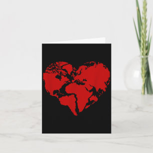 Wereldkaart Vrede Vriendelijkheid Liefhebber Kaart