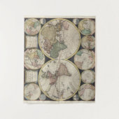  Wereldkaart Wandkleed (Voorkant)