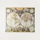  Wereldkaart Wandkleed (Voorkant (horizontaal))