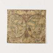  Wereldkaart Wandkleed (Voorkant (horizontaal))