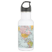  Wereldkaart Waterfles (Voorkant)