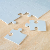 Wereldkaart waterverf kunstwerk puzzel (Zijkant)