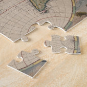 Wereldkaart Wereldbol Antiek reizen Legpuzzel (Zijkant)