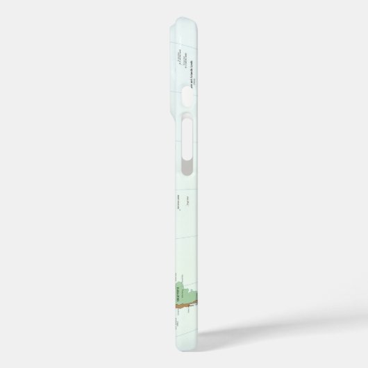 Wereldkaart Wereldbol Landatlas Case-Mate iPhone Case (Achterkant / Links)