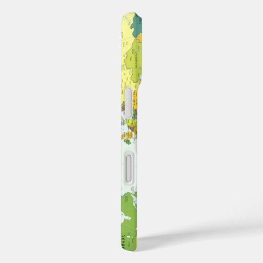 Wereldkaart Wereldbol Landatlas Case-Mate iPhone Case (Achterkant / Rechts)