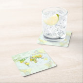 Wereldkaart Wereldbol Landatlas Kartonnen Onderzetters (Insitu)