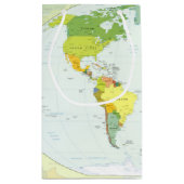 Wereldkaart Wereldbol Landatlas Klein Cadeauzakje (Achterkant)