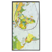 Wereldkaart Wereldbol Landatlas Klein Cadeauzakje (Achterkant)