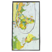Wereldkaart Wereldbol Landatlas Klein Cadeauzakje (Voorkant)