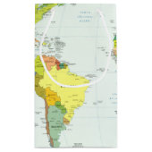 Wereldkaart Wereldbol Landatlas Klein Cadeauzakje (Achterkant)