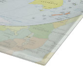 Wereldkaart Wereldbol Landatlas Snijplank (Hoek)