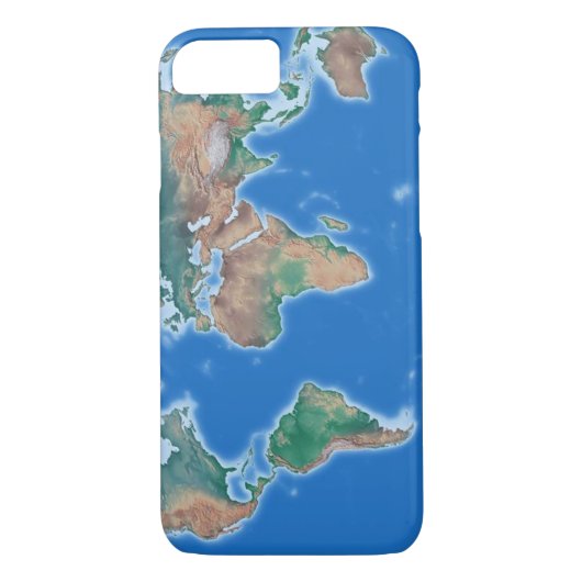 Wereldkaart wereldwijde mobiele telefoon Case-Mate iPhone case (Achterkant)