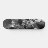 Wereldkaart wolken persoonlijk skateboard (Horizontaal)
