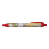 wereldkaart zwarte inkt pen (Bovenkant)