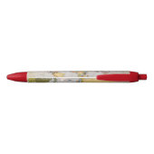 wereldkaart zwarte inkt pen (Achterkant)