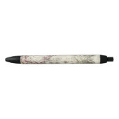 wereldkaart zwarte inkt pen (Voorkant)