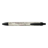 wereldkaart zwarte inkt pen (Achterkant)