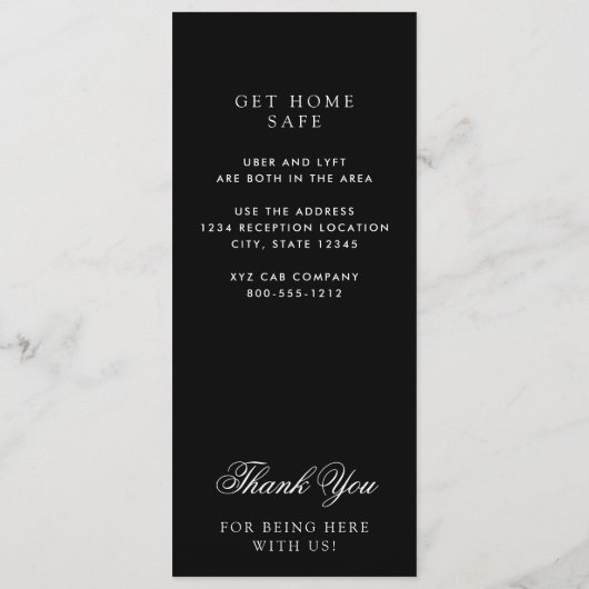 Wereldkaart zwarte witte bewerkbare kleuren menu (Achterkant)