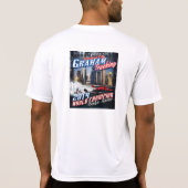 Wereldkampioen 2014, Mannen dubbeldroog vlees T-Sh T-shirt (Achterkant)