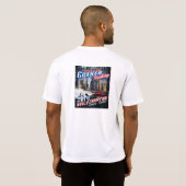 Wereldkampioen 2014, Mannen dubbeldroog vlees T-Sh T-shirt (Achterkant volledig)