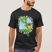 Wereldkampioen Boomknuffel Koala Beer T-shirt (Voorkant)