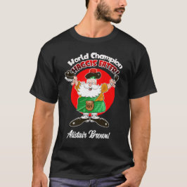 Wereldkampioen Haggis Eater T-shirt