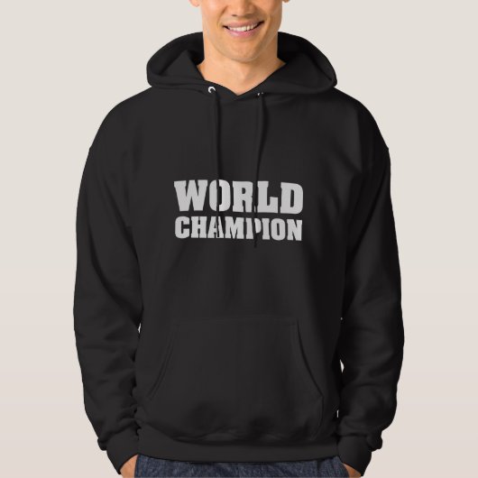 Wereldkampioen Hoodie (Voorkant)