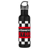 Wereldkampioen kinder naam drinken fles (Voorkant)