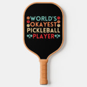 wereldkampioen Pickleball Player Pickleball Paddle (Voorkant)