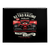 wereldkampioen retro race kalender (Hoes)