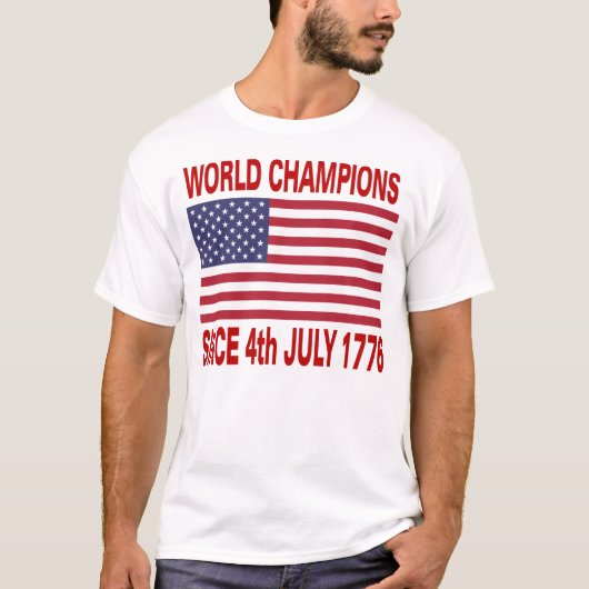 Wereldkampioen T-shirt (Voorkant)
