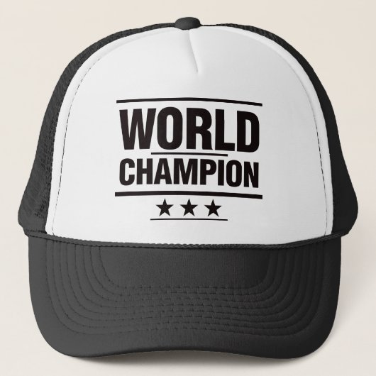 Wereldkampioen Trucker Pet (Voorkant)