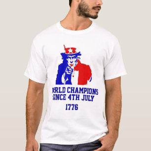 Wereldkampioenen sinds 1776 t-shirt