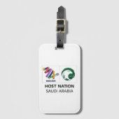 Wereldkampioenschap2034 Bagagelabel (Voorkant (verticaal))