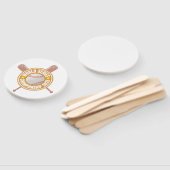 Wereldkampioenschap 2025 T-shirt Handwaaier (Niet-gemonteerd)