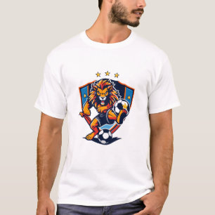 Wereldkampioenschap 2026 Leeuw Overwinning Embleem T-shirt
