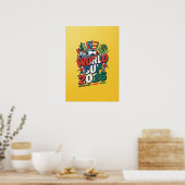 Wereldkampioenschap 2026 poster (Keuken)