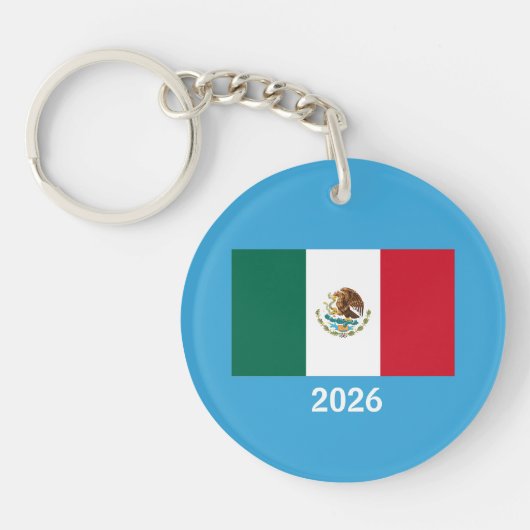 Wereldkampioenschap 2026 sleutelhanger (Voorkant)