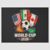 Wereldkampioenschap 2026 tissuepapier (Voorkant)