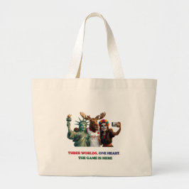 Wereldkampioenschap 2026 Verenigde : USA, Canada, Grote Tote Bag