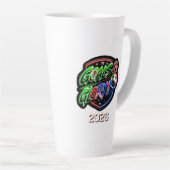 Wereldkampioenschap 2026 Vieren Latte Mok (Rechterhoek)