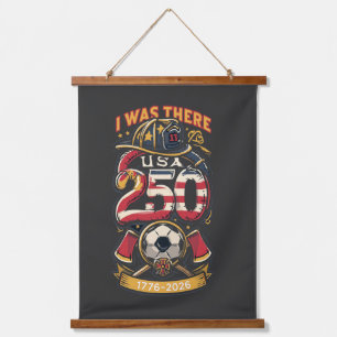 Wereldkampioenschap brandweer 2026 Amerika 250 Pat Hangend Wandkleed