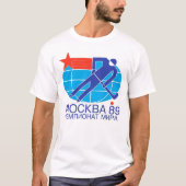 Wereldkampioenschap ockey - Moskou 89 T-shirt (Voorkant)