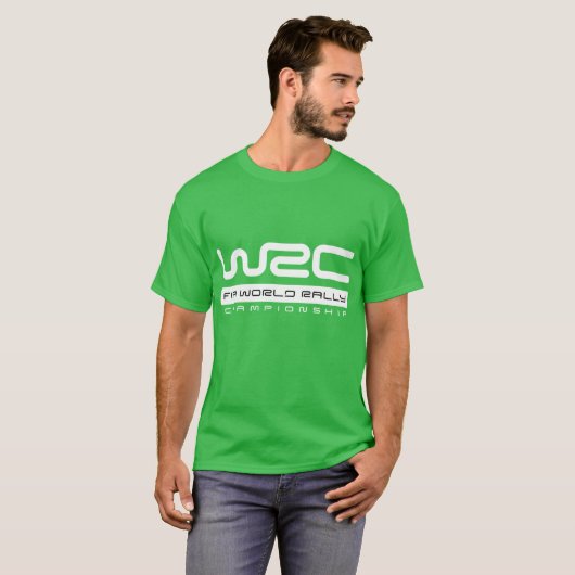 Wereldkampioenschap rally t-shirt (Voorkant volledig)