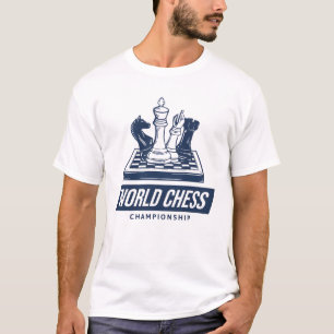 Wereldkampioenschap schaken t-shirt