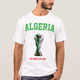 Wereldkampioenschap T-shirt voor Algerije-team