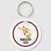 Wereldkampioenschap voetbal 2026 Souvenir sleutelh Sleutelhanger (Achterkant)